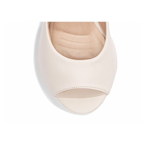 Anabela Plataforma Off White - Imagem 4
