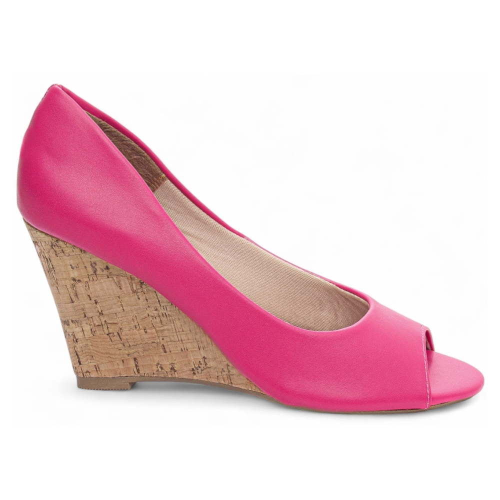 Anabela Plataforma Pink