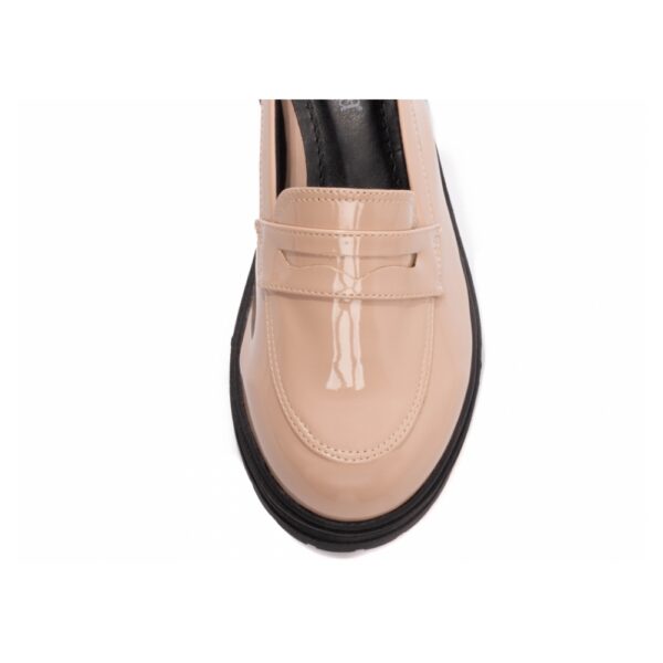 Mocassim Feminino Tratorado Rose Verniz - Imagem 5