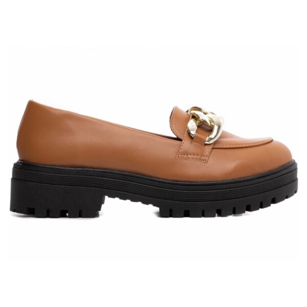 Mocassim Feminino Tratorado Caramelo - Imagem 2