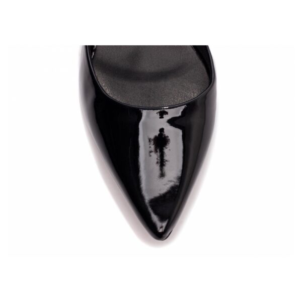 Sapato Scarpin Preto Bico Fino Tanoleira - Imagem 4