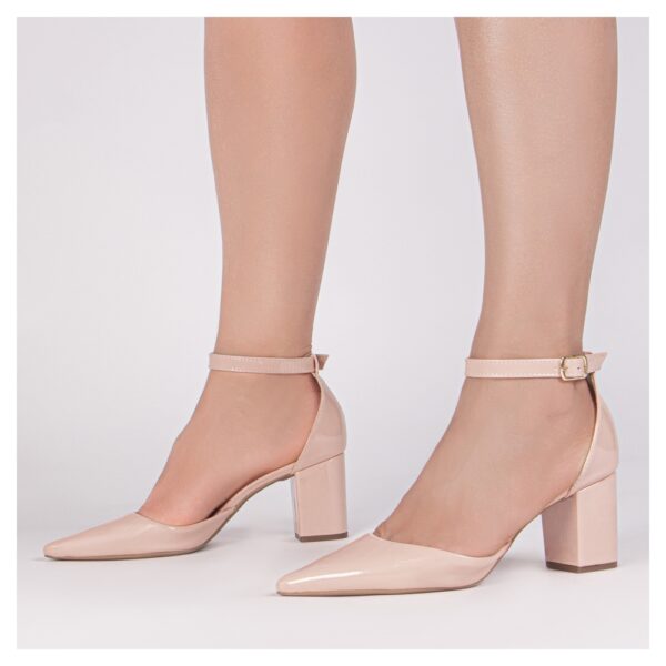 Sapato Scarpin Rose Bico Fino Tanoleira - Imagem 5