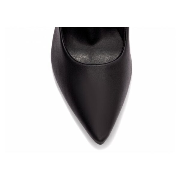 Sapato Scarpin Preto Salto Fino Alto - Imagem 4