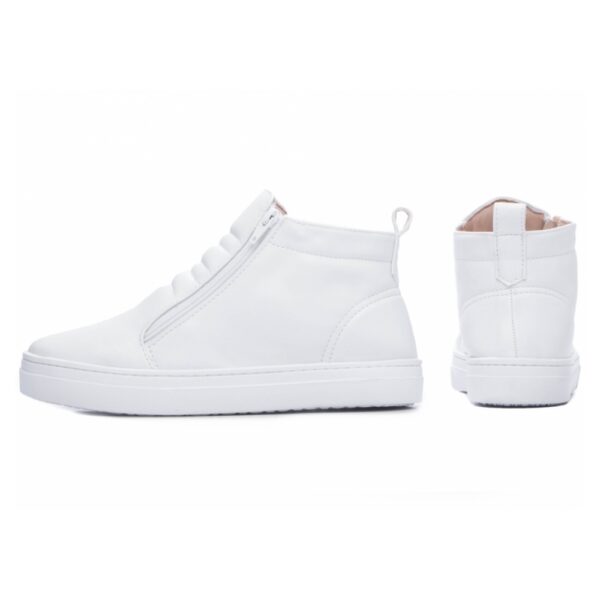 Tênis Feminino Branco Sem Cadarço - Imagem 2
