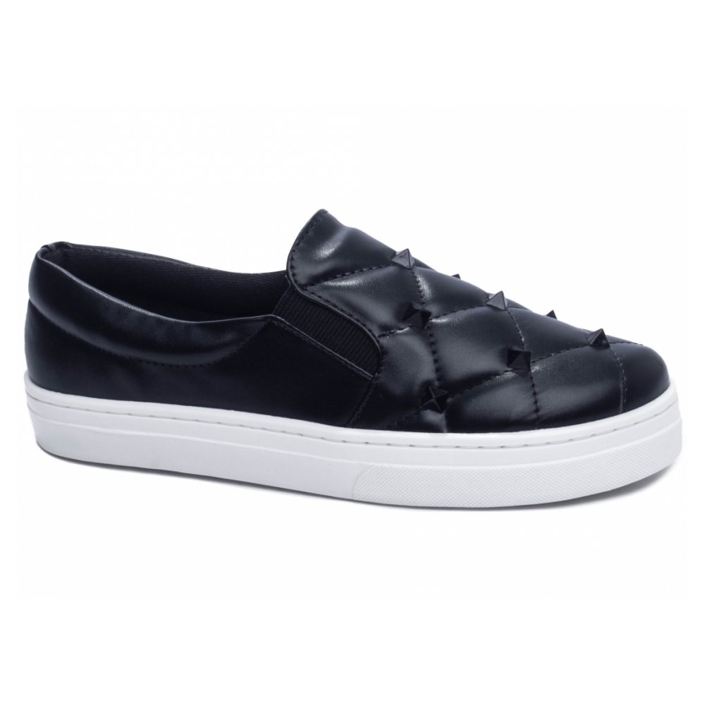 Tênis Feminino Preto com Spikes