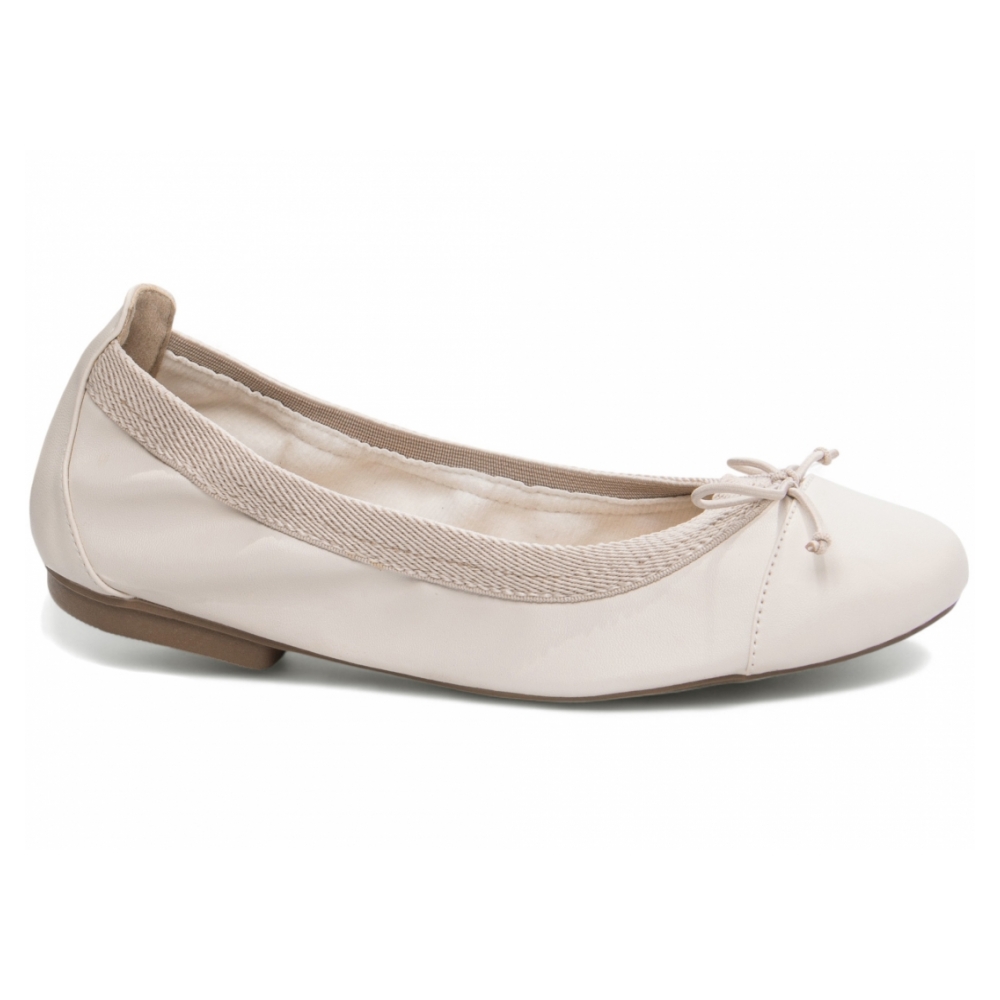 Sapatilha Maria Mole Off White Bag Shoes