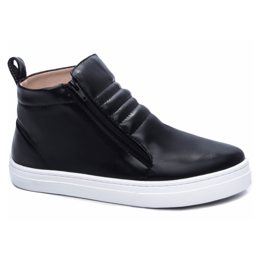Tênis Feminino Preto Sem Cadarço