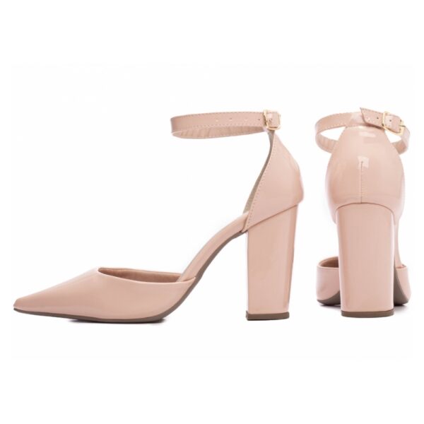 Sapato Scarpin Rose Bico Fino Tanoleira - Imagem 2