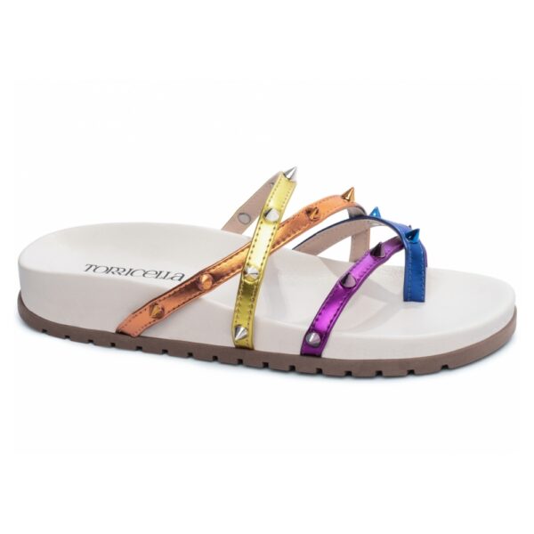 Sandália Papete Birken Multicolorida