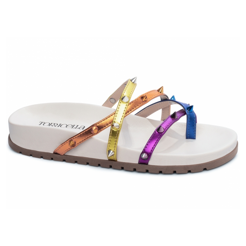 Sandália Papete Birken Multicolorida