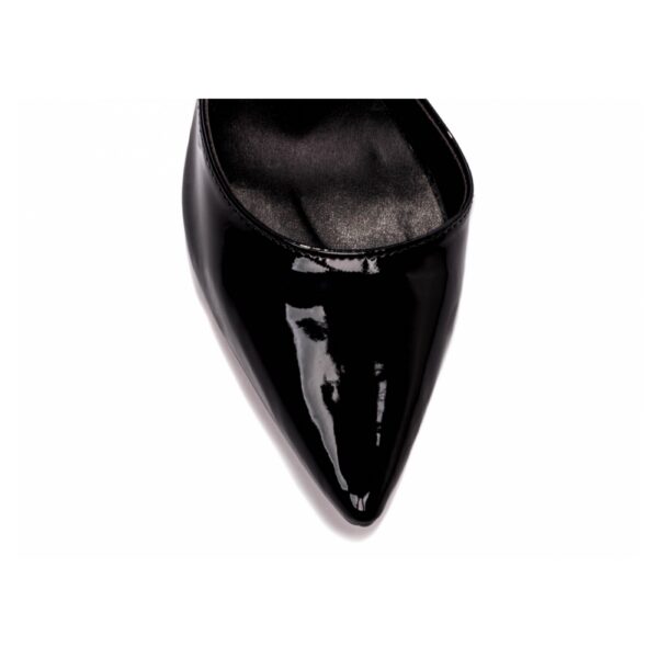 Sapato Scarpin Preto de Amarrar na Tanoleira - Imagem 5