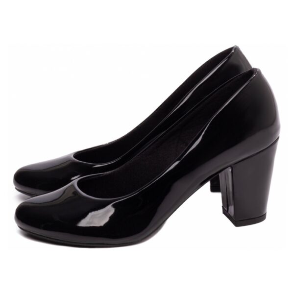 Sapato Scarpin Bico Redondo - Imagem 3