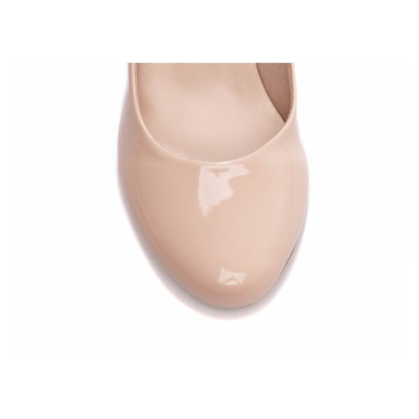 Sapato Scarpin Bico Redondo Rose - Imagem 4