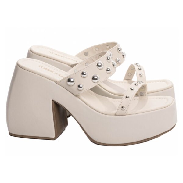 Tamanco Anabela Off White - Imagem 4