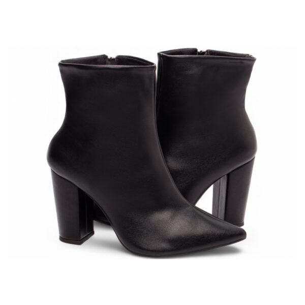 Bota Cano Curto Ziper Lateral - Imagem 3