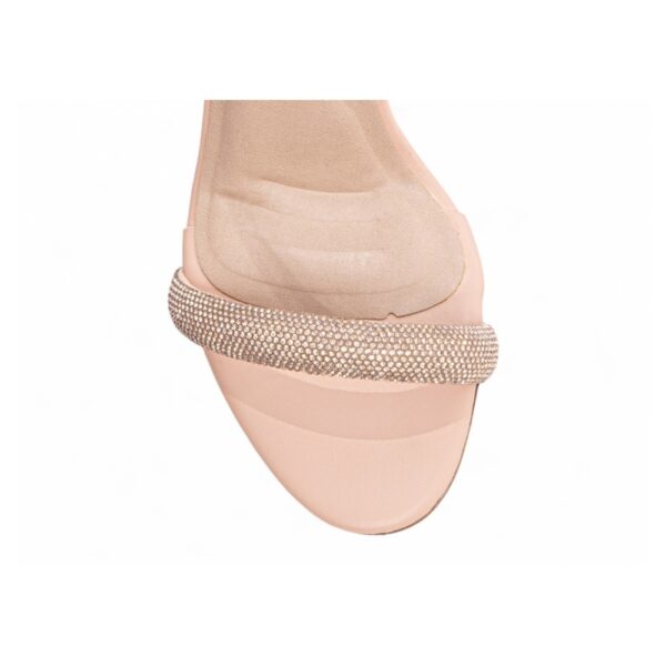 Sandália Rosa  Manta de Strass - Imagem 6