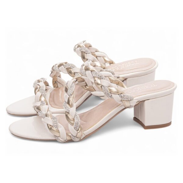 Tamanco Trançado Off White - Imagem 3