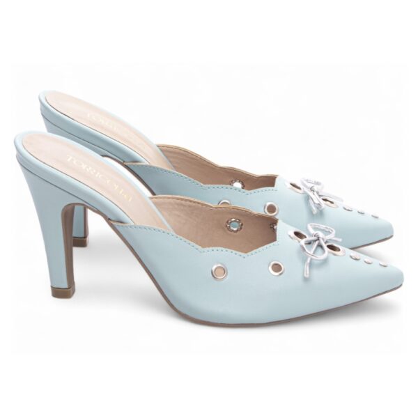 Scarpin Mule Azul - Imagem 4