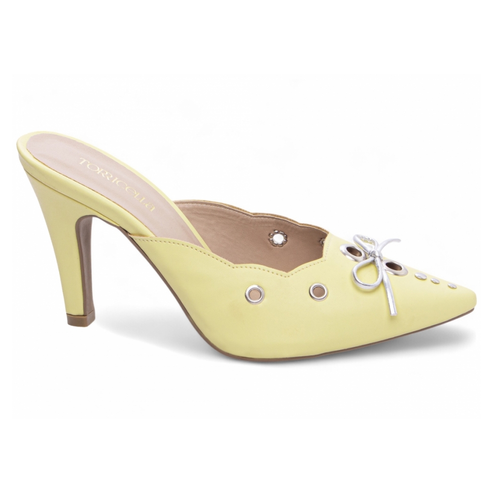 Scarpin Mule Amarelo
