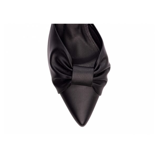 Scarpin Preto Salto Fino 6 cm - Imagem 6